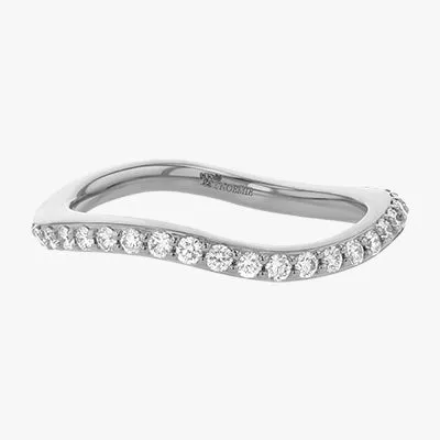 14K H-I/SI Curved Diamond Eternity Ring