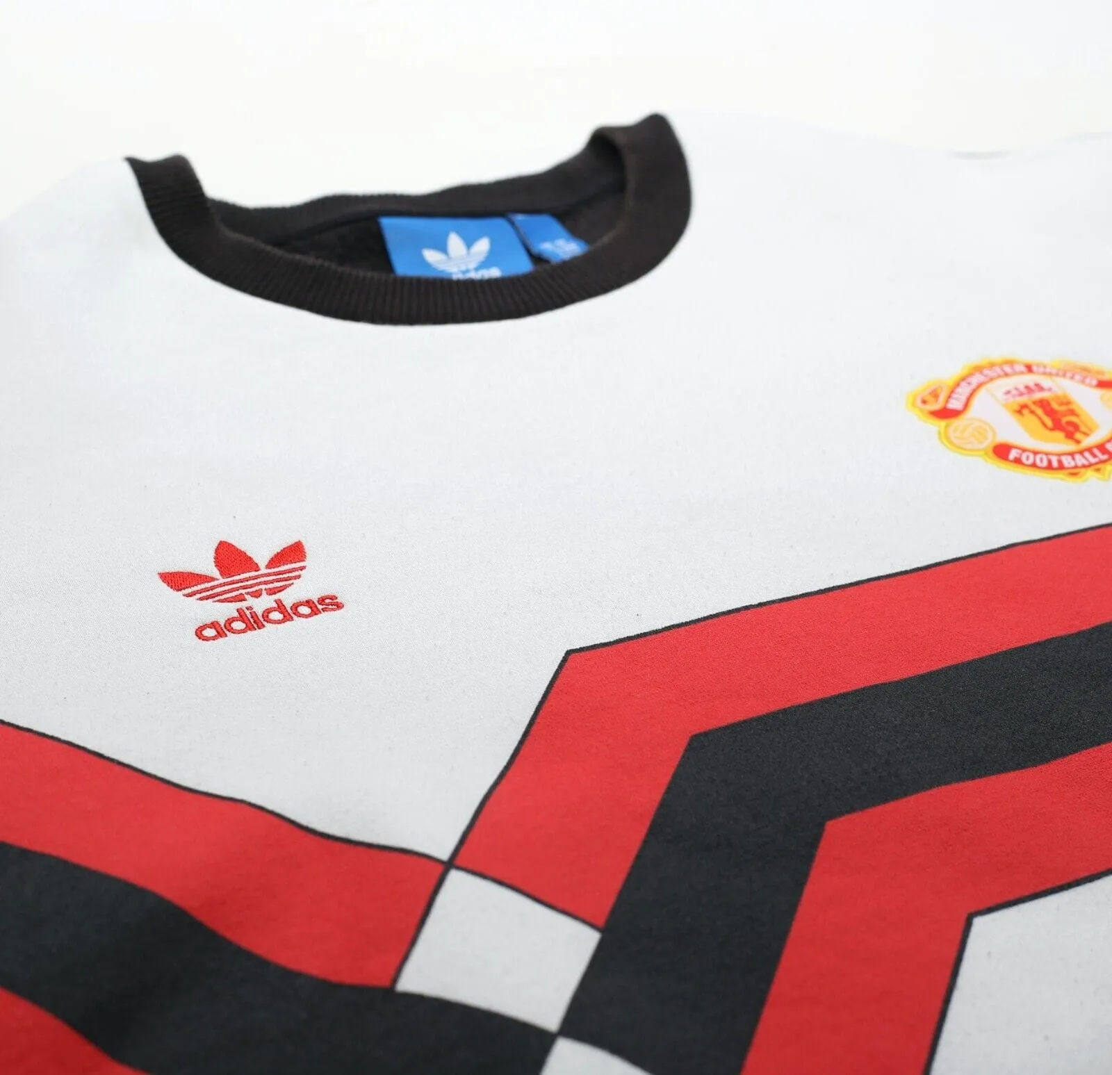 1988/90 MANCHESTER UNITED adidas Originals Football Sweatshirt (M)