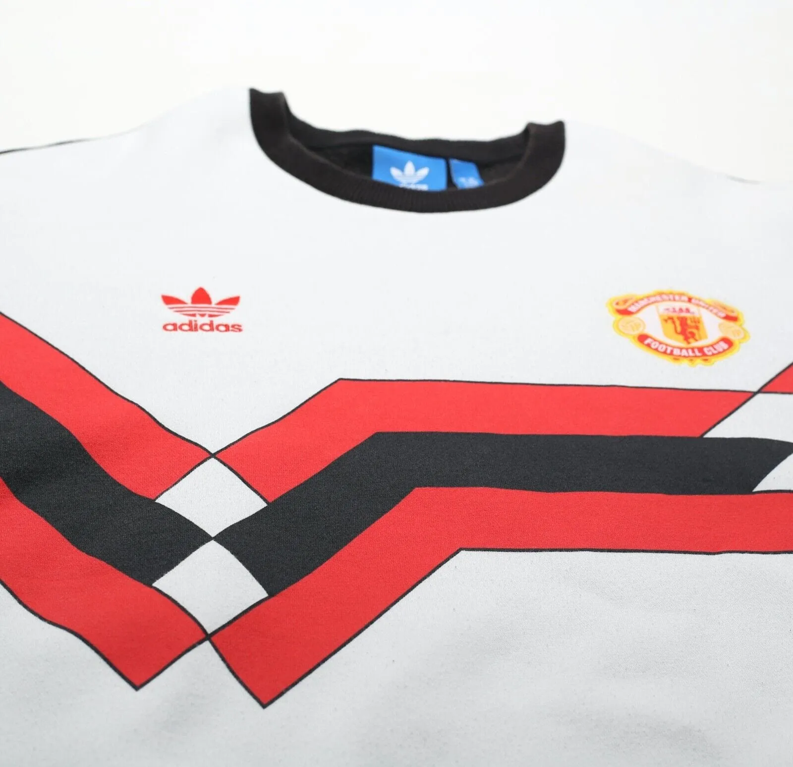 1988/90 MANCHESTER UNITED adidas Originals Football Sweatshirt (M)