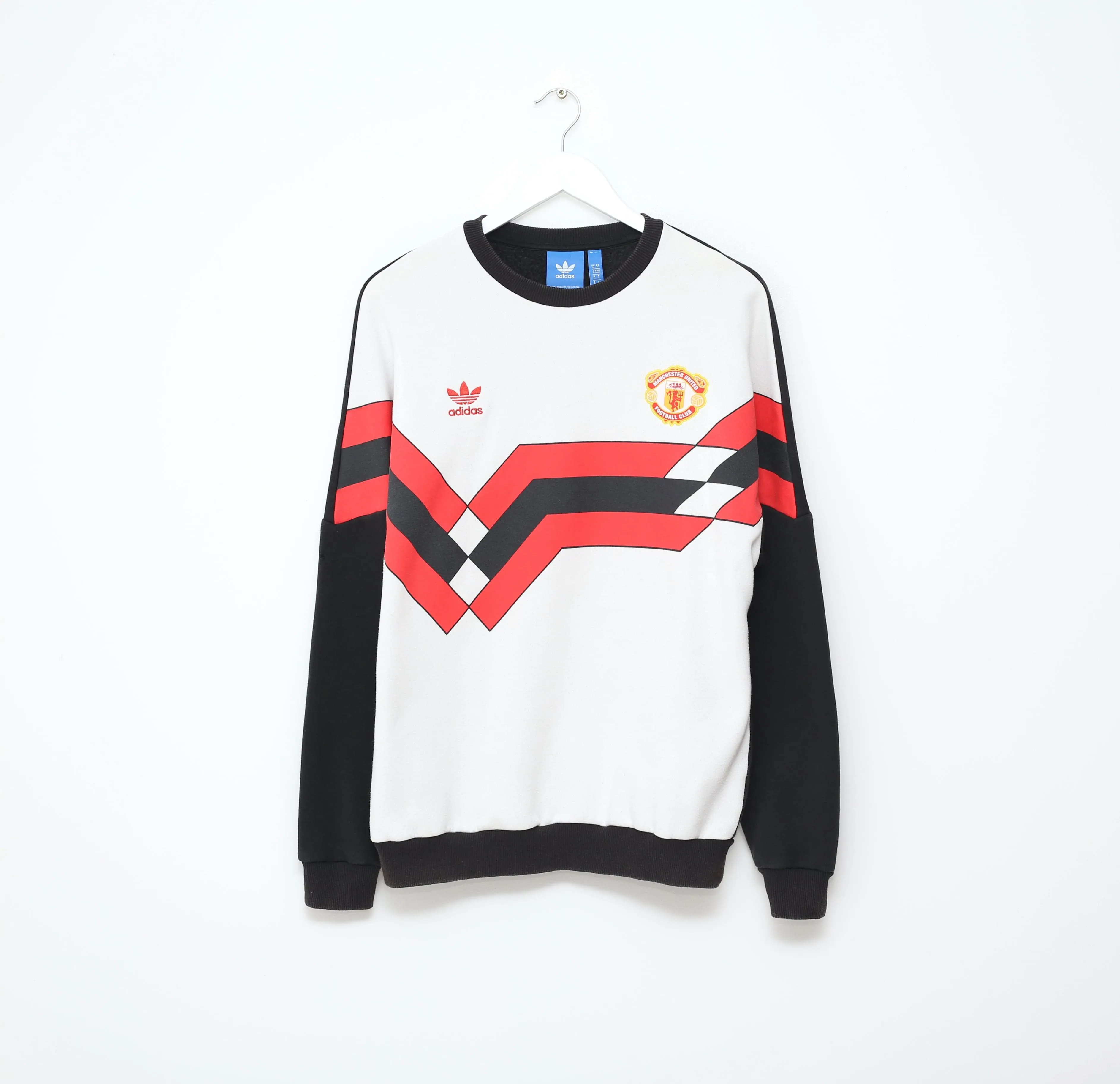 1988/90 MANCHESTER UNITED adidas Originals Football Sweatshirt (M)