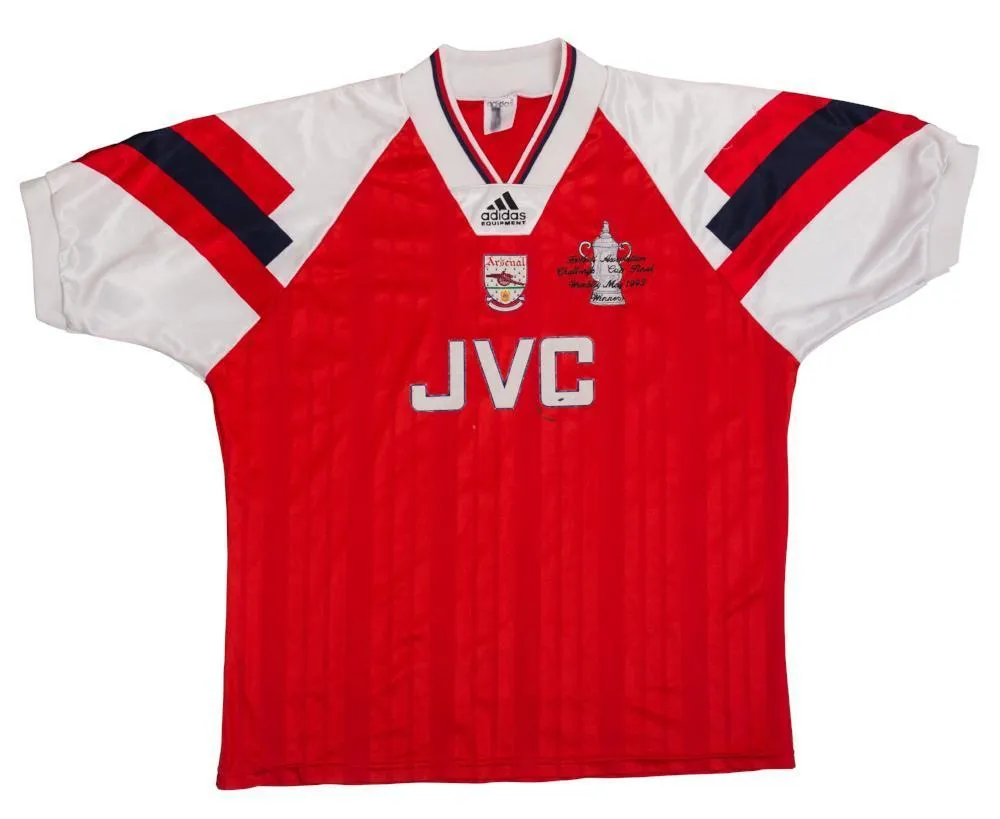 1992-94 Arsenal FA Cup Winners shirt Mint XL