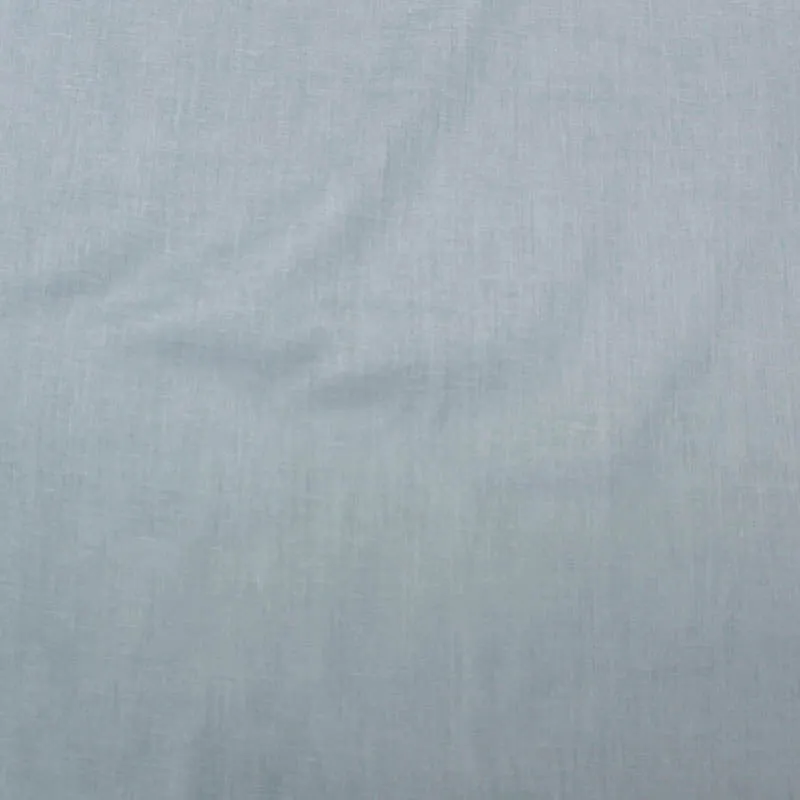 300CM REMNANT Indian Cotton Voile - Duck Egg Blue