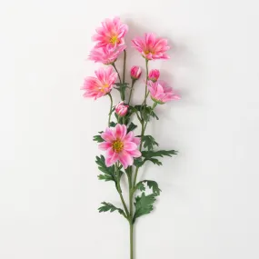 33.5"H Sullivans Blush Pink Gazania Stem, Pink