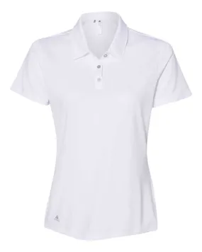 Adidas A231 Women's Performance Sport Shirt - White