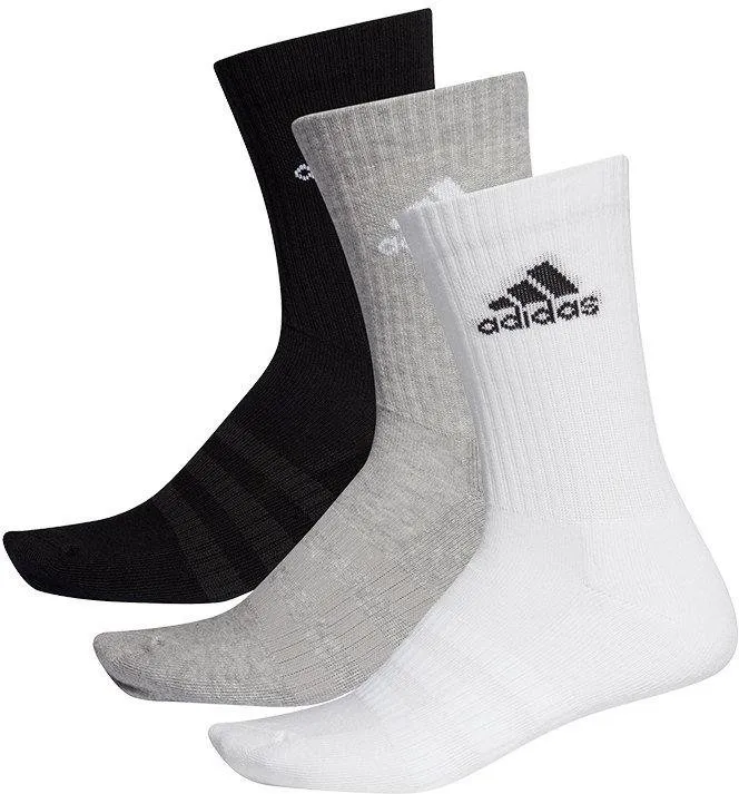 Adidas Cushioned Crew Socks- 3 pack multi