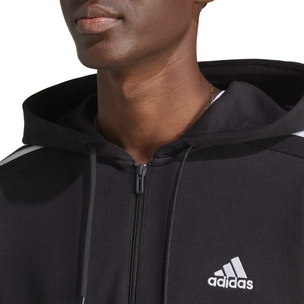 adidas Essentials French Terry 3-Stripes Men's Hoodie