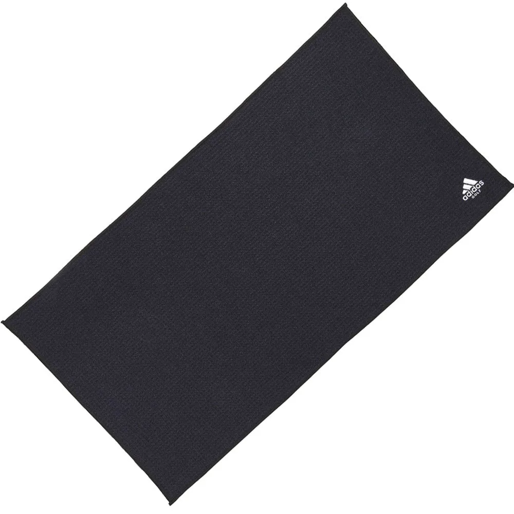 adidas Microfibre Players Towel - Black