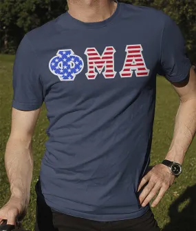 All-American Greek Letter T-Shirt