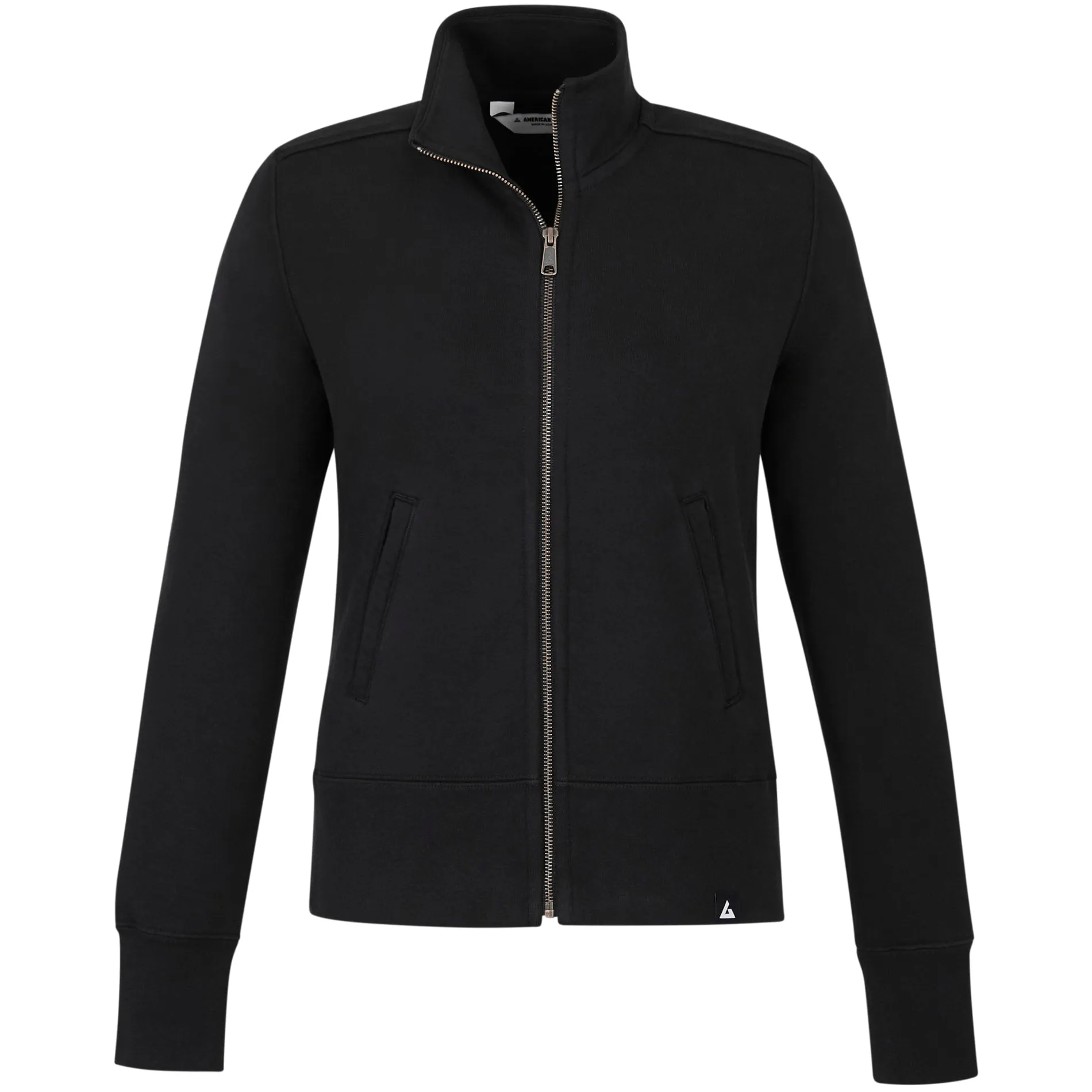 American Giant Ladies Moto Full Zip