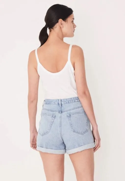 Assembly Label Rolled Hem Shorts Pacific Blue