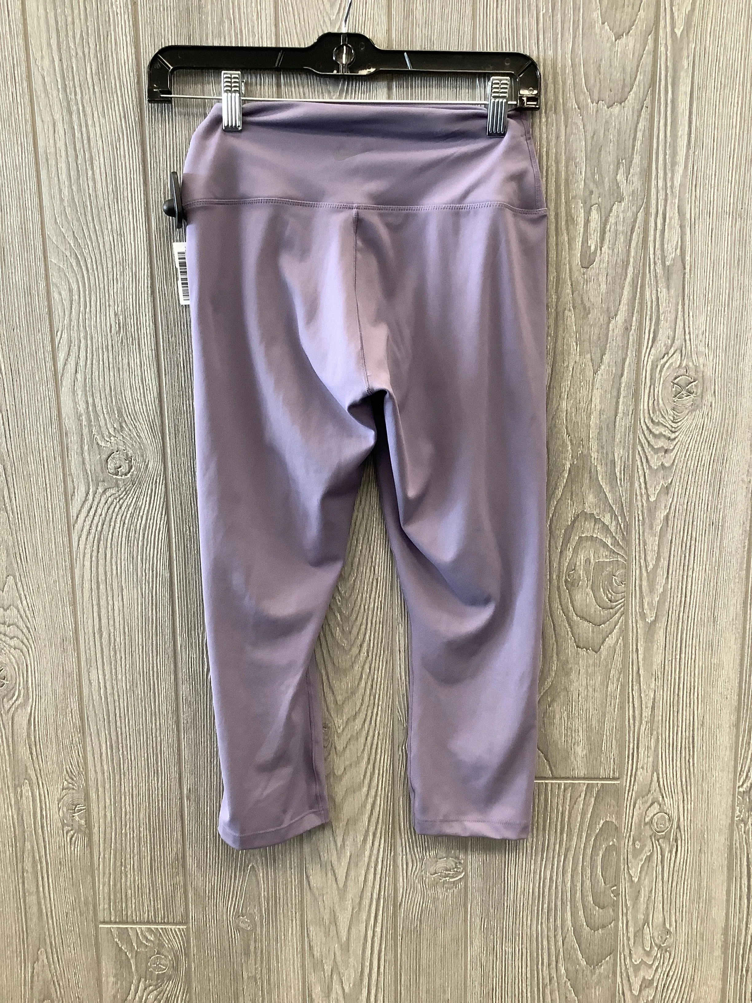 Athletic Capris By Nike Apparel In Purple, Size: M