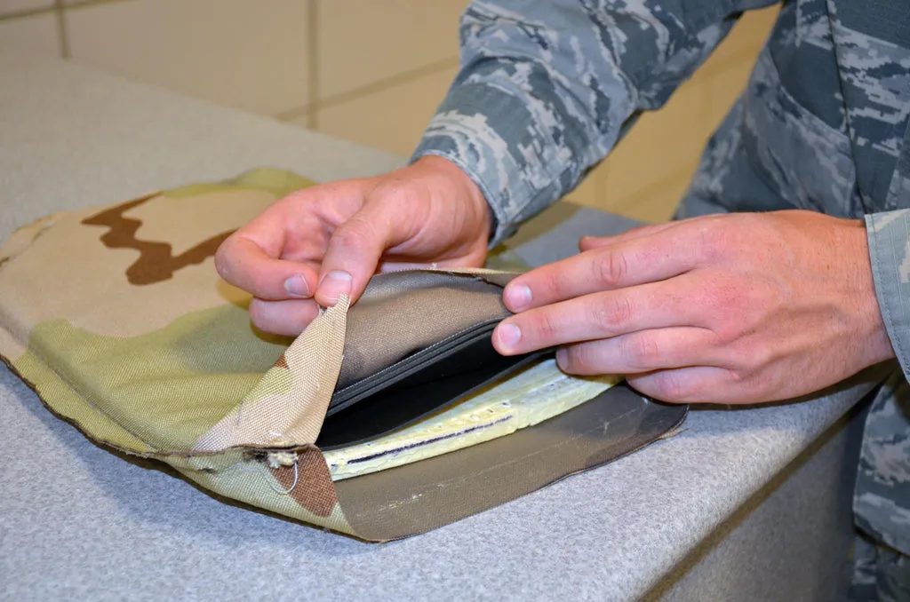 Atomic Defense NIJ Level IV Bulletproof Insert - Shooters Free Cut - Ballistic Plates