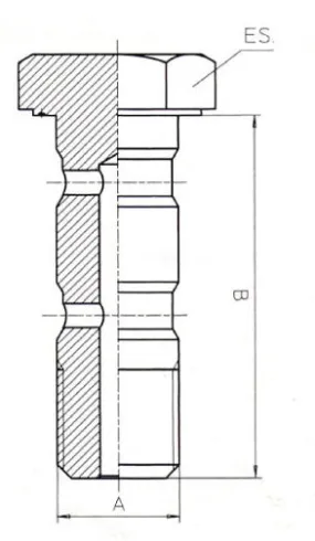 B & H Standard - Banjo bolt - double