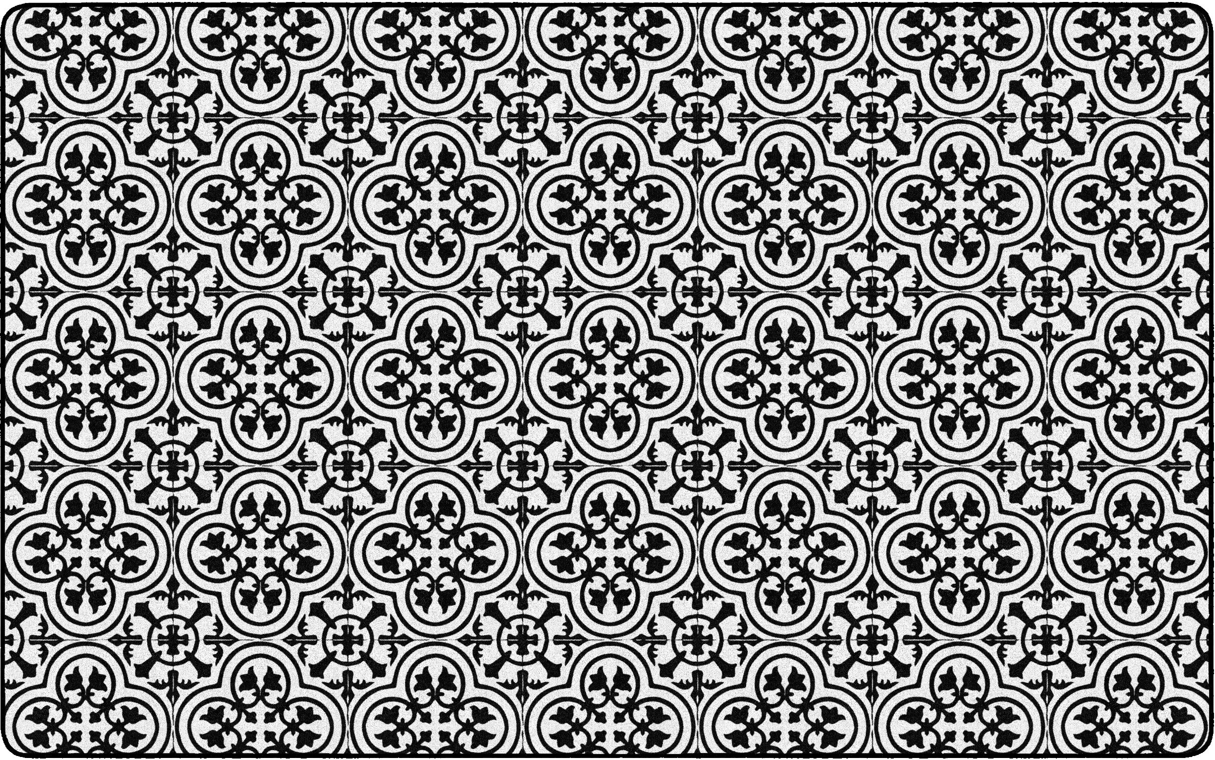 Black & White Tile | Classroom Rug | Schoolgirl Style