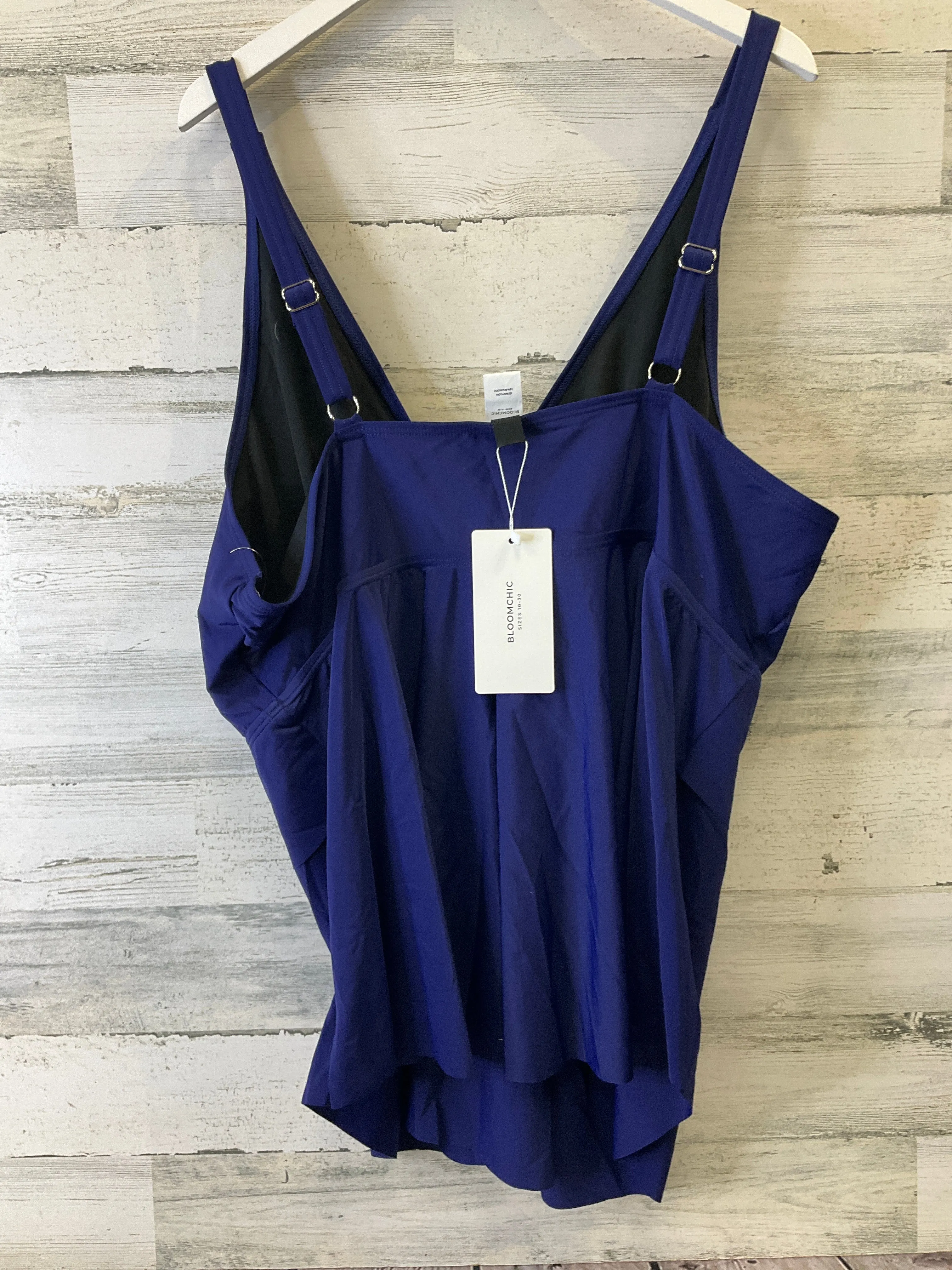 Blue Swimsuit Top Clothes Mentor, Size 4x