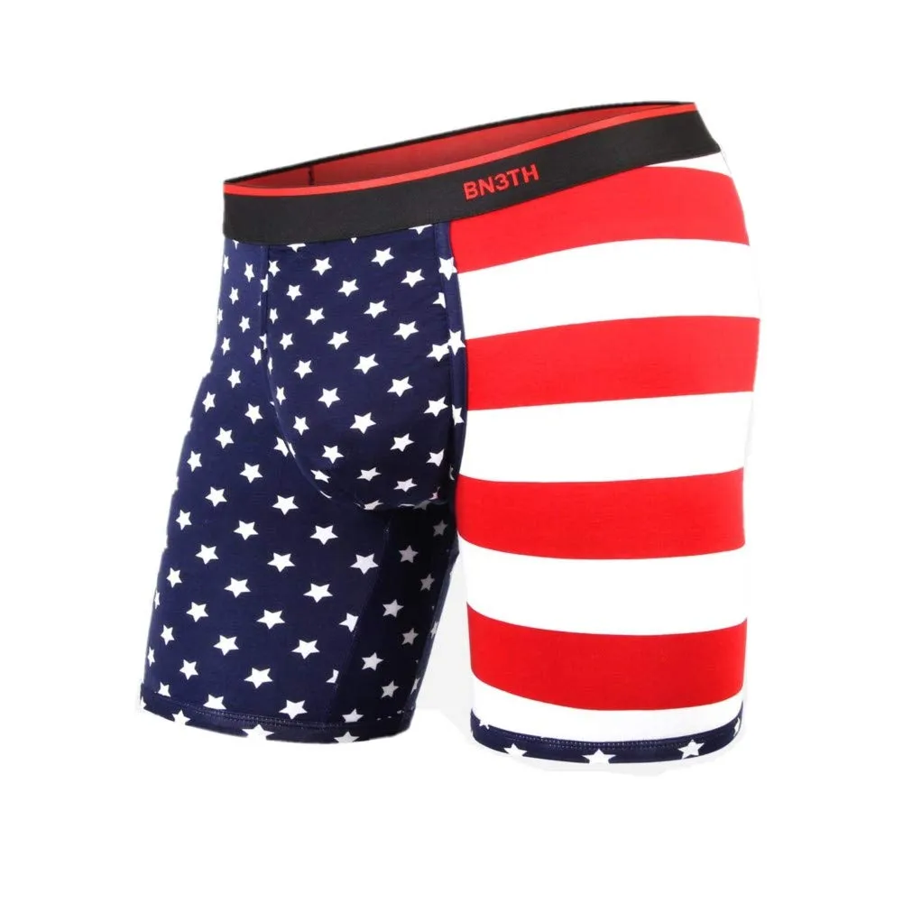 BN3TH Men's Classic Boxer Brief-Prints Collection, Independence USA