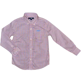 Bowen Arrow Button Down Battlefield Park Plaid