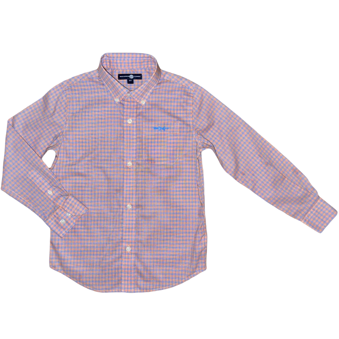 Bowen Arrow Button Down Battlefield Park Plaid