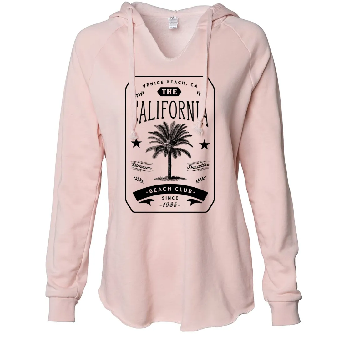 California Beach Club Women's Soft Hooded Pullover