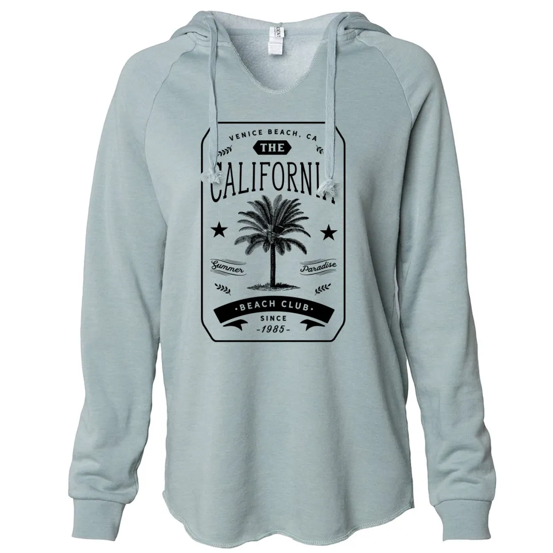 California Beach Club Women's Soft Hooded Pullover