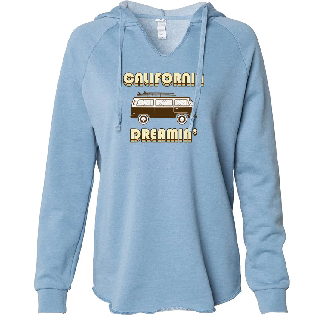 California Dreamin' Van Women's Soft Hooded Pullover