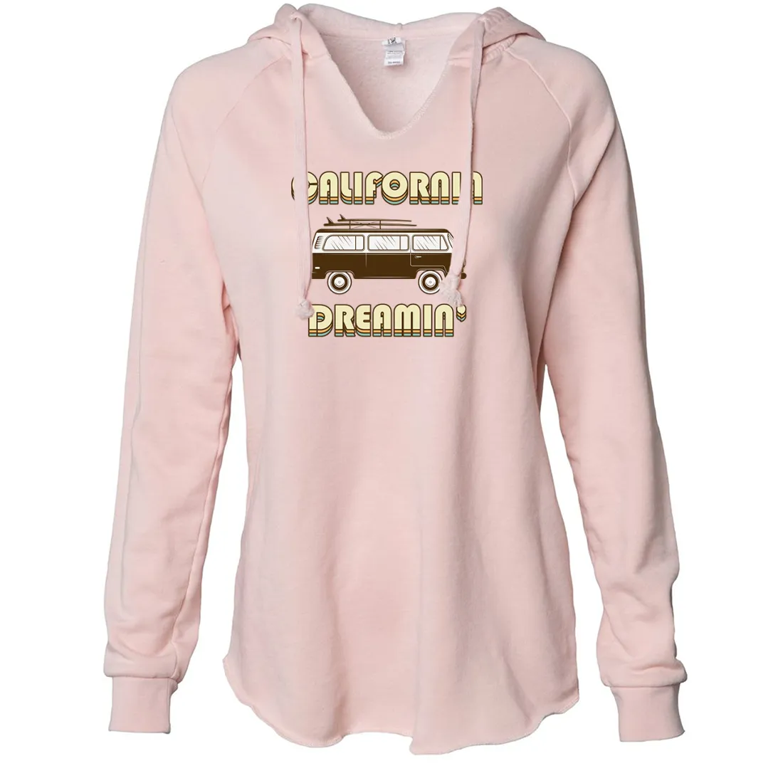 California Dreamin' Van Women's Soft Hooded Pullover