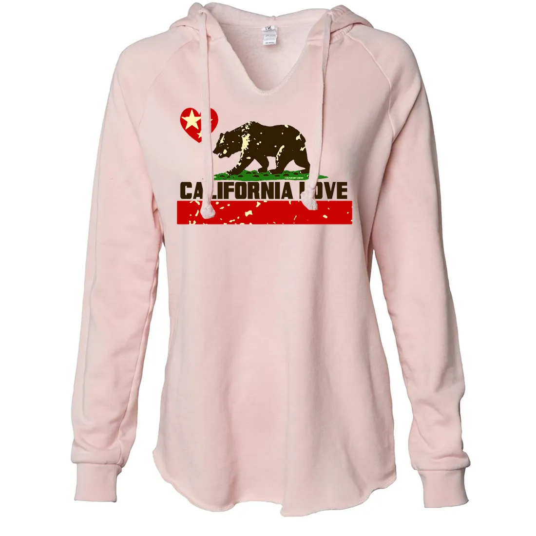 California Love Women's Soft Hooded Pullover