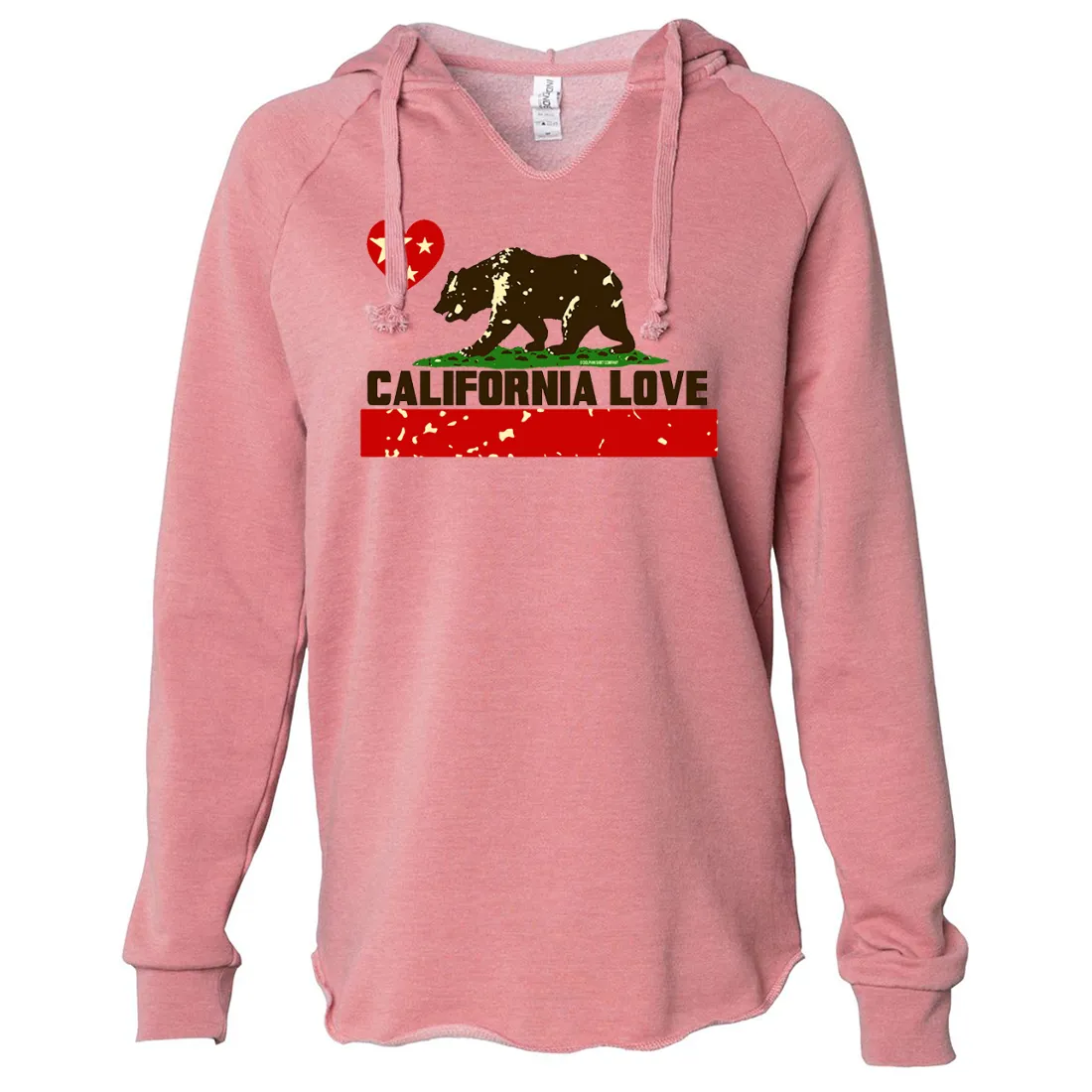 California Love Women's Soft Hooded Pullover