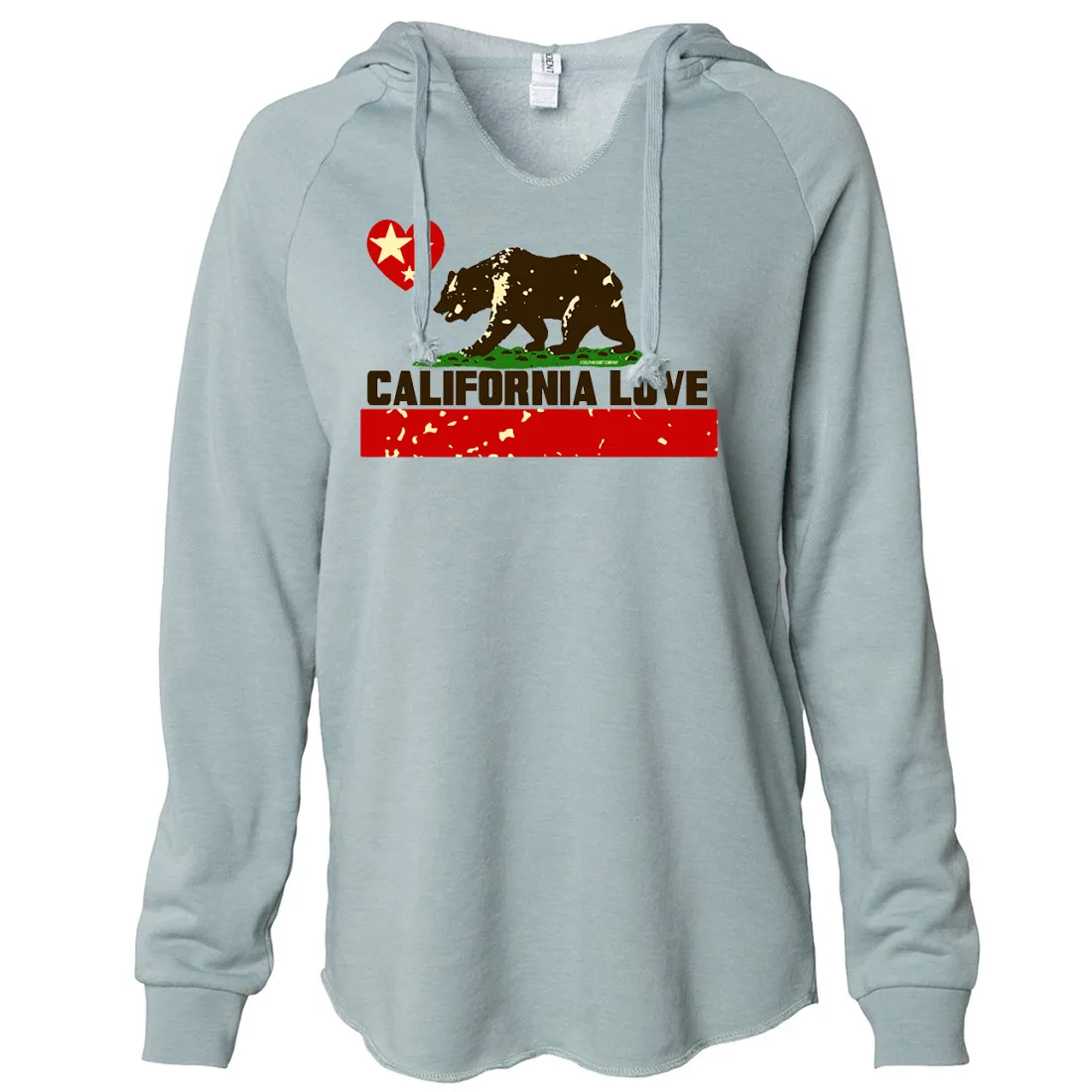 California Love Women's Soft Hooded Pullover