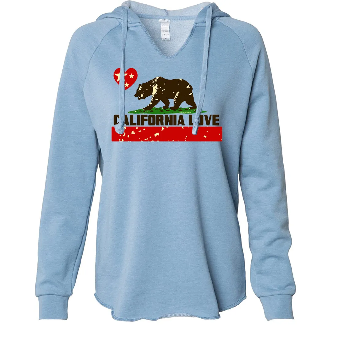 California Love Women's Soft Hooded Pullover