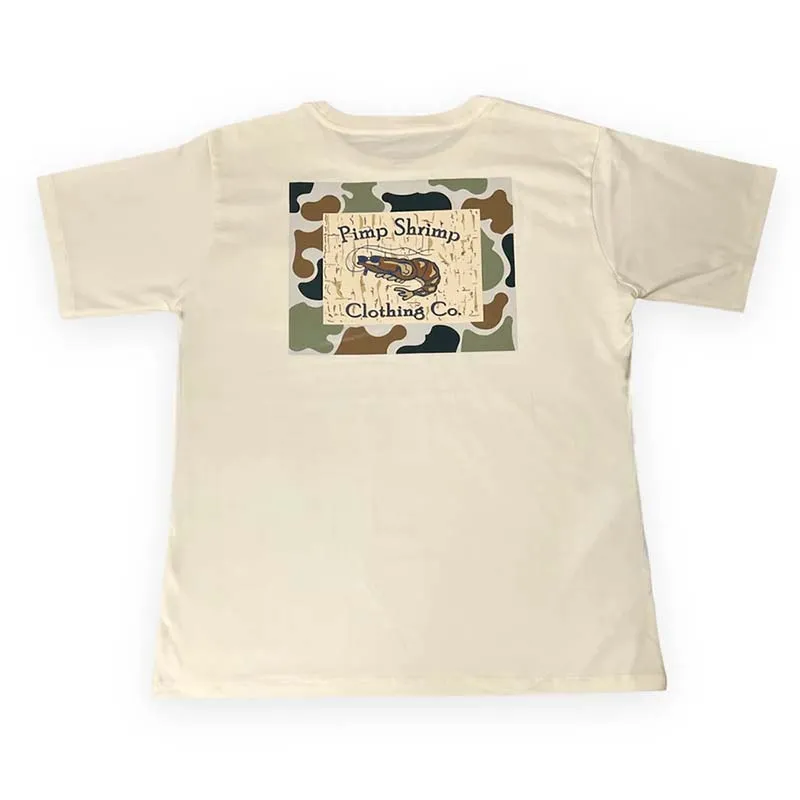 Camo Back Short Sleeve T-Shirt