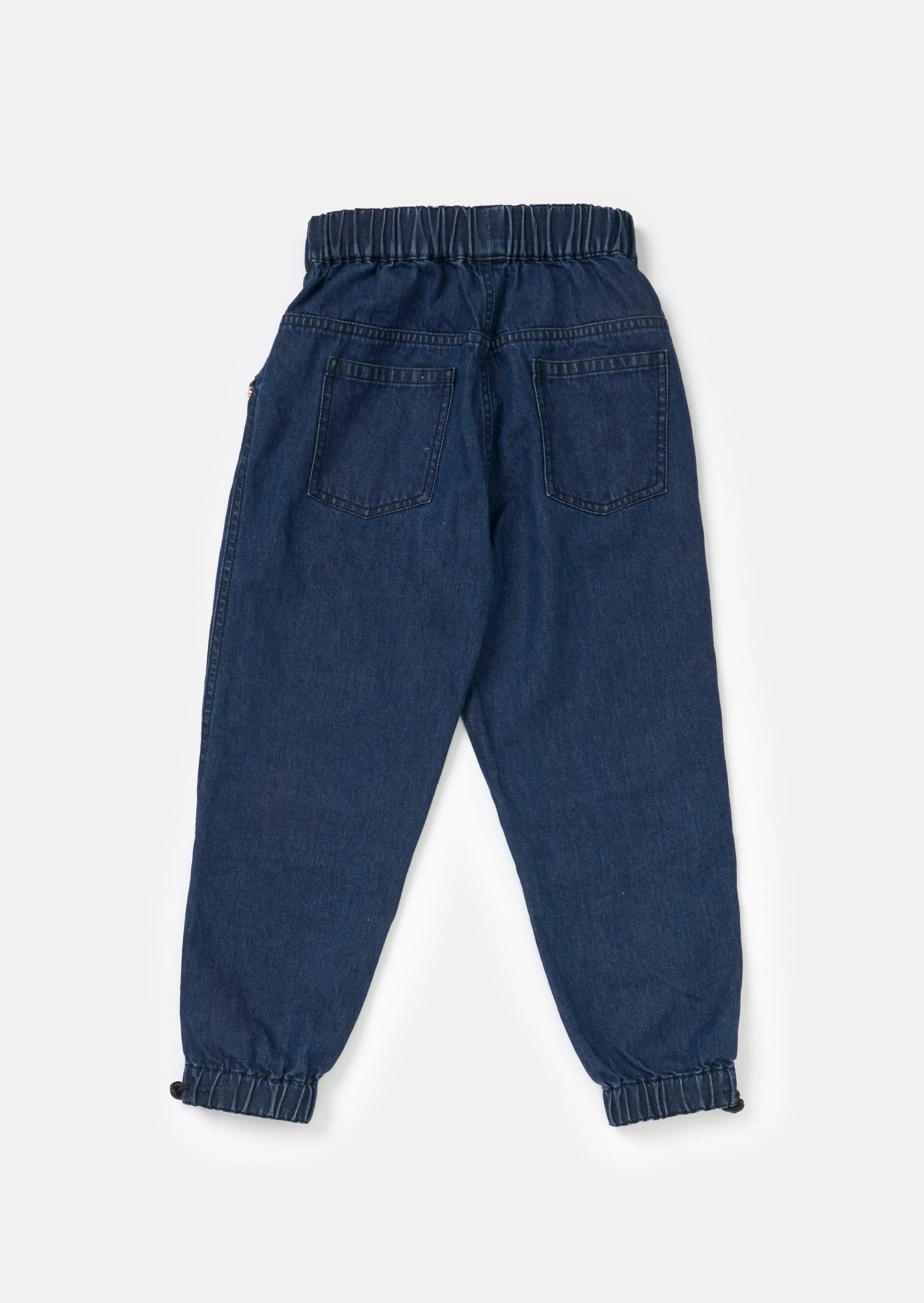 Carrie Denim Parachute Trousers