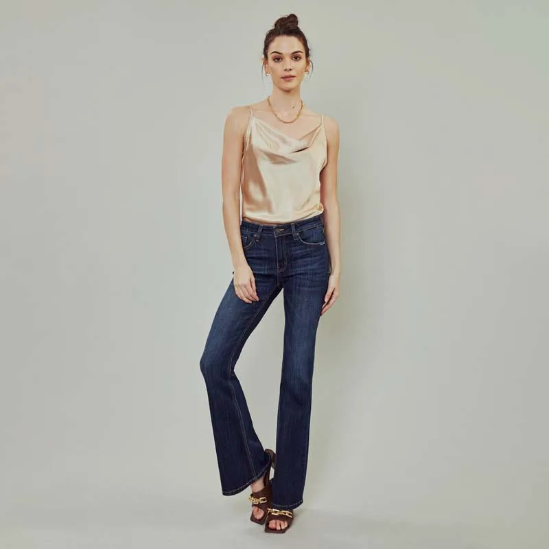 Celestine Mid Rise Flare Jeans