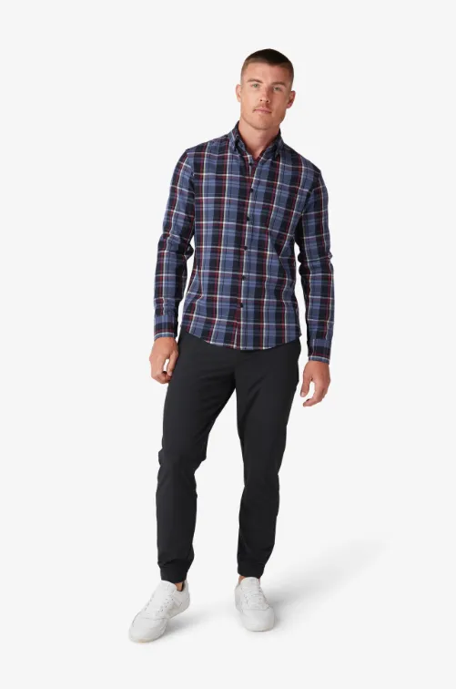 City Flannel -Coastal Fjord Bryant Plaid - Mizzen and Main