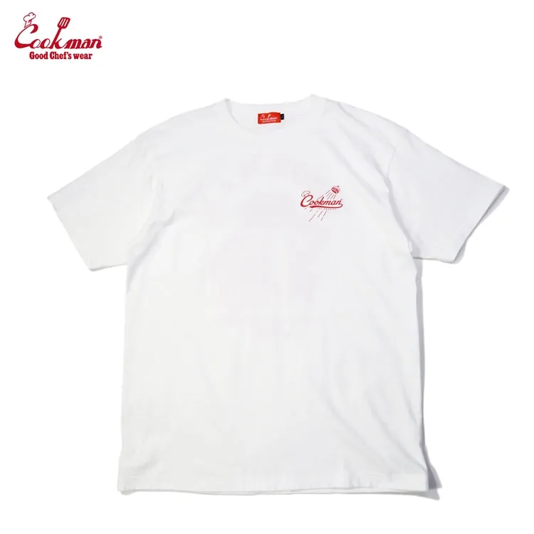 Cookman Tees - Food Vendor : White