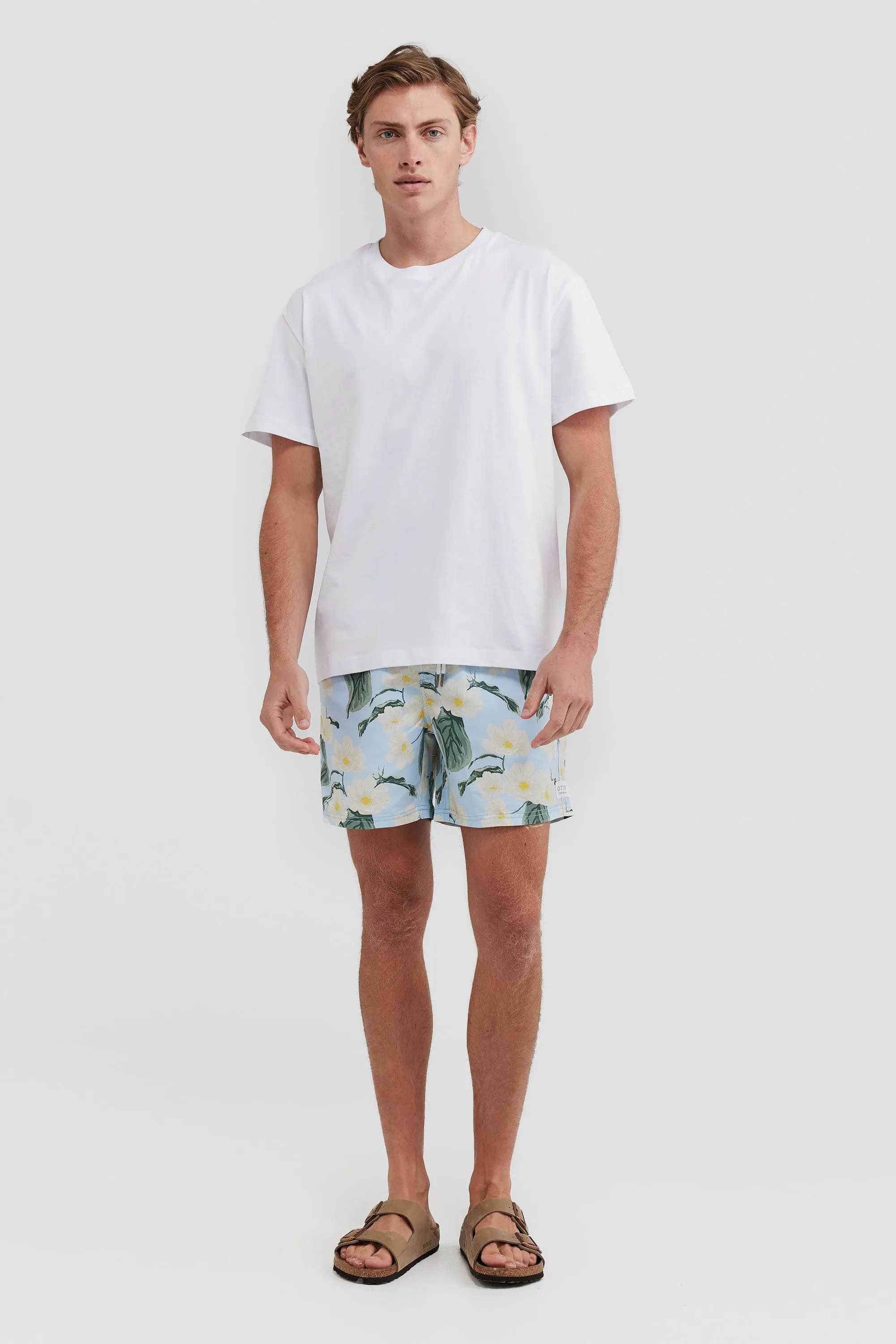 Coolum Light Blue Swim Shorts