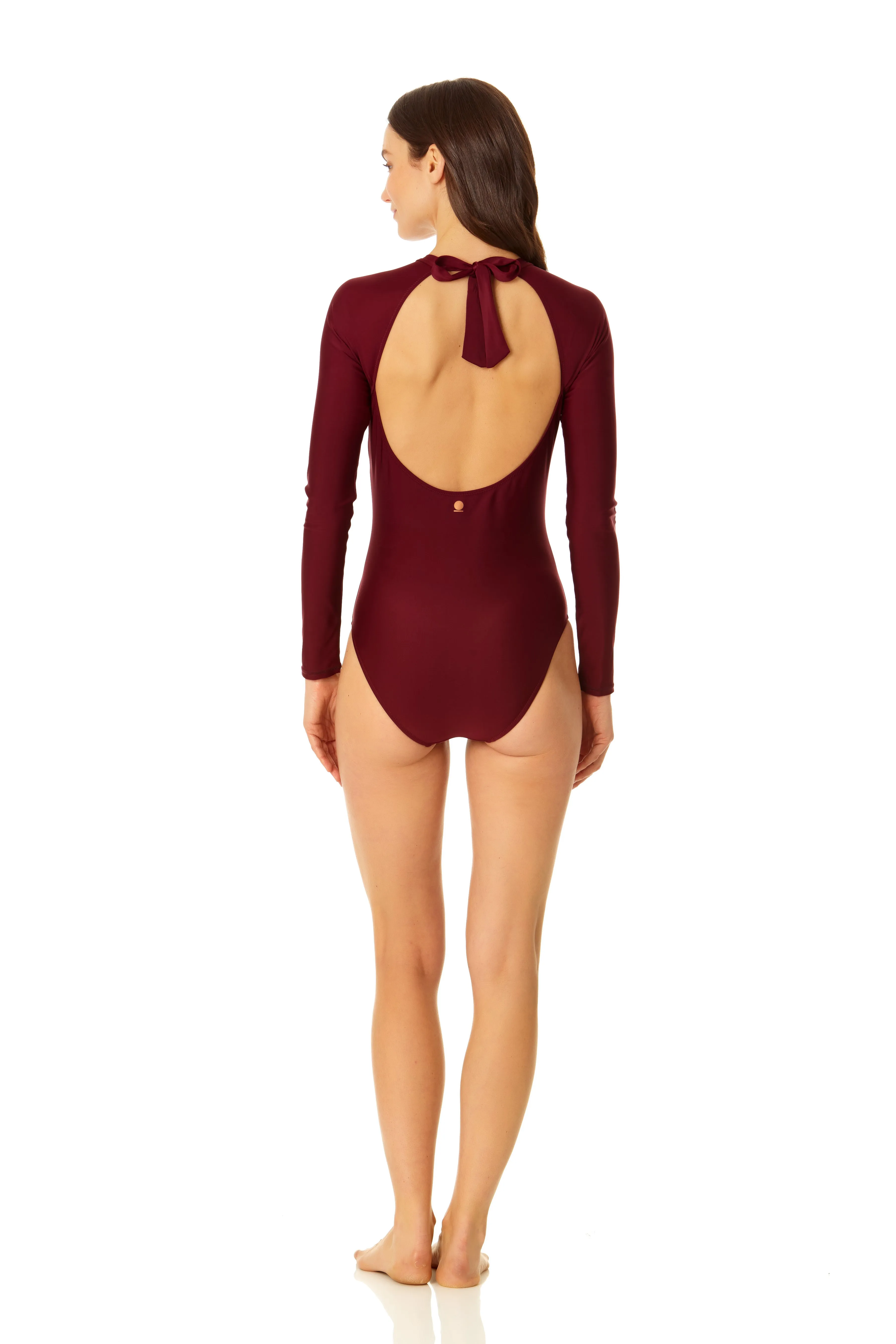 Coppersuit - Women's Long Sleeve One Piece Swimsuit