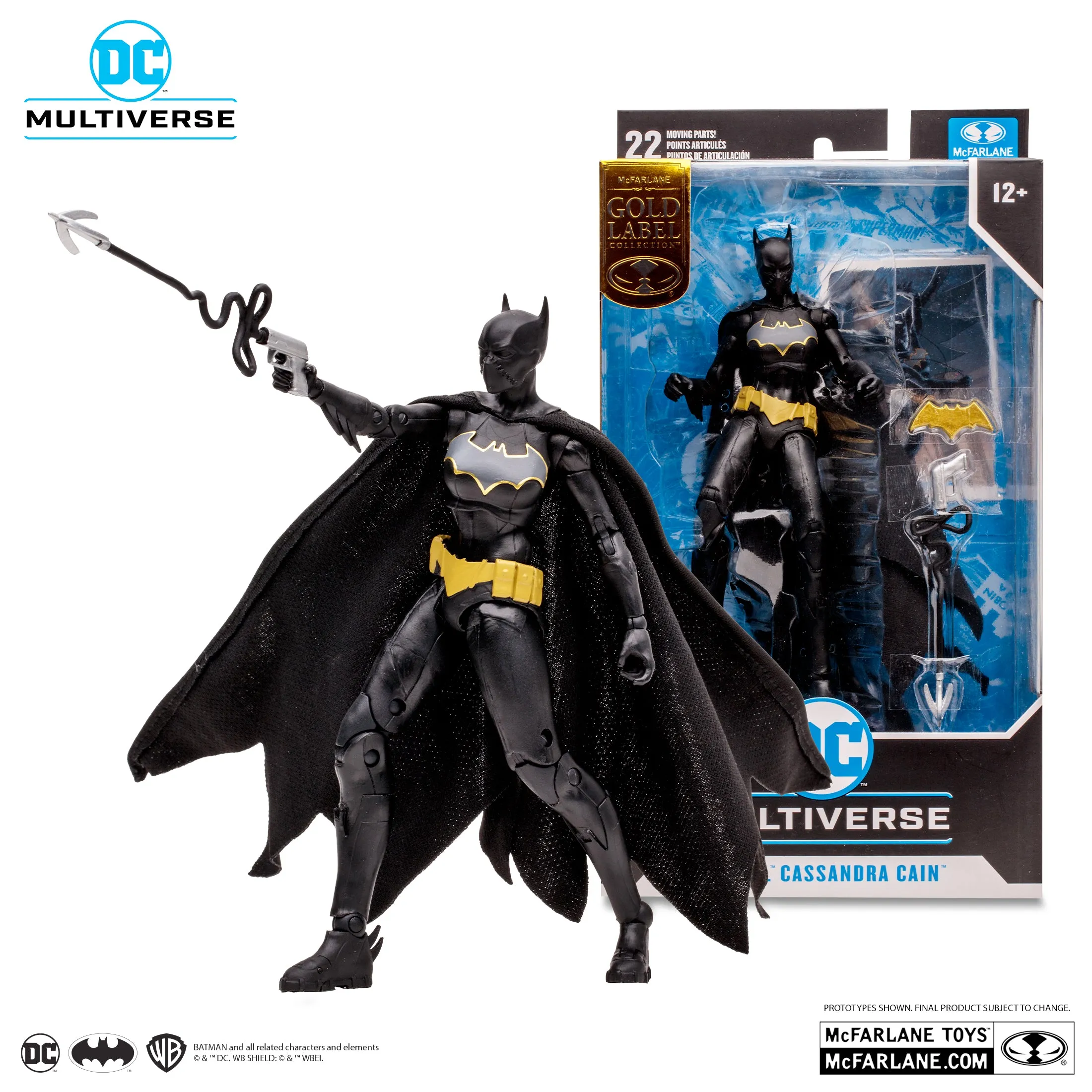 DC Multiverse Exclusive Gold Label Batgirl Cassandra Cain