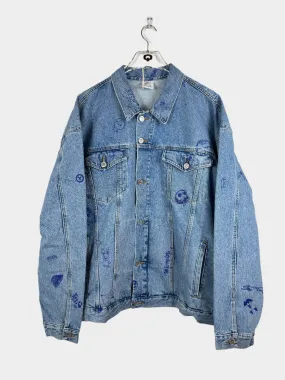 Denim Scribbled Jacket