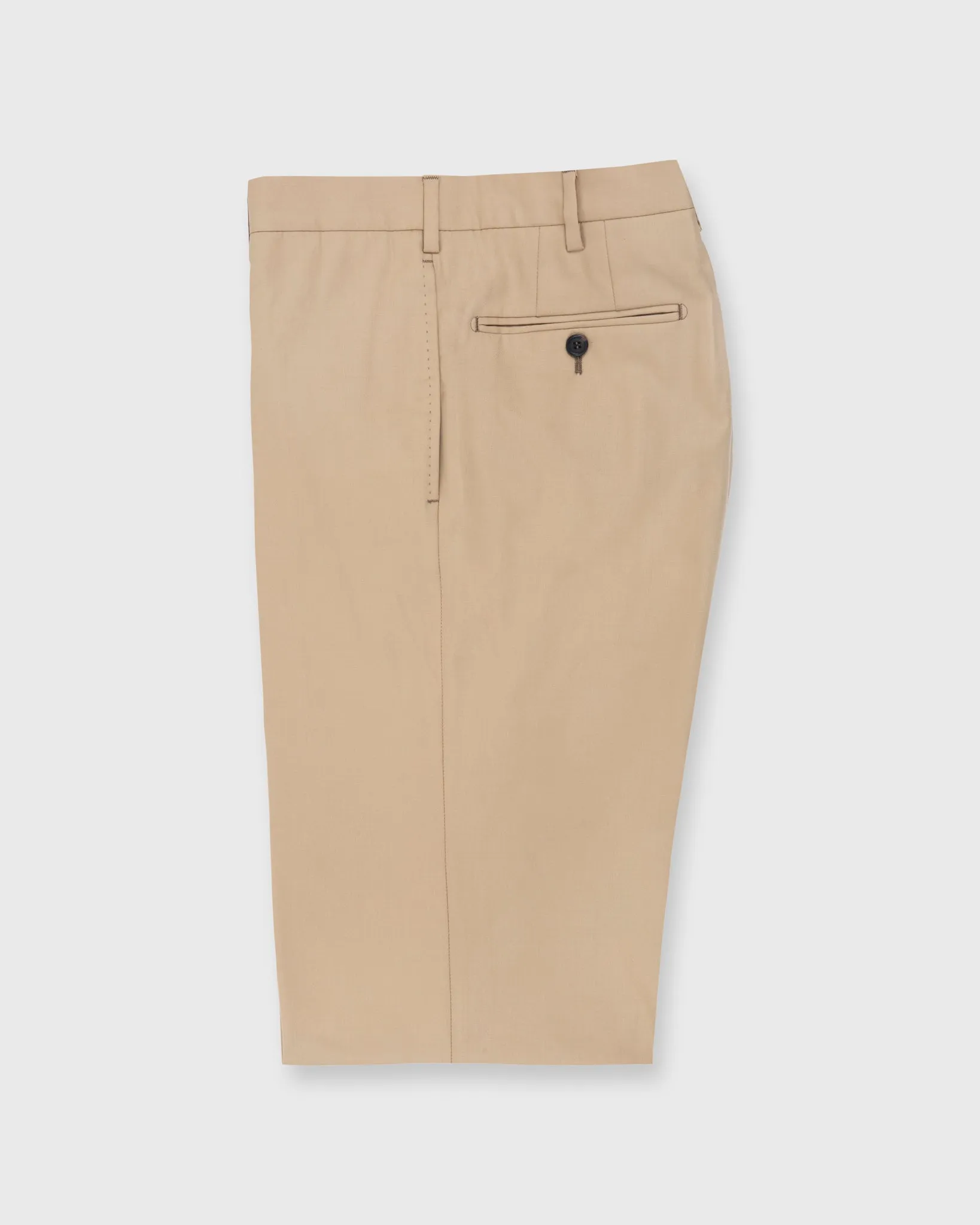 Dress Trouser in Camel Lightweight Twill