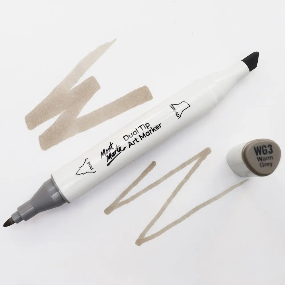 Dual Tip Art Marker Premium - Warm Grey 3 WG3