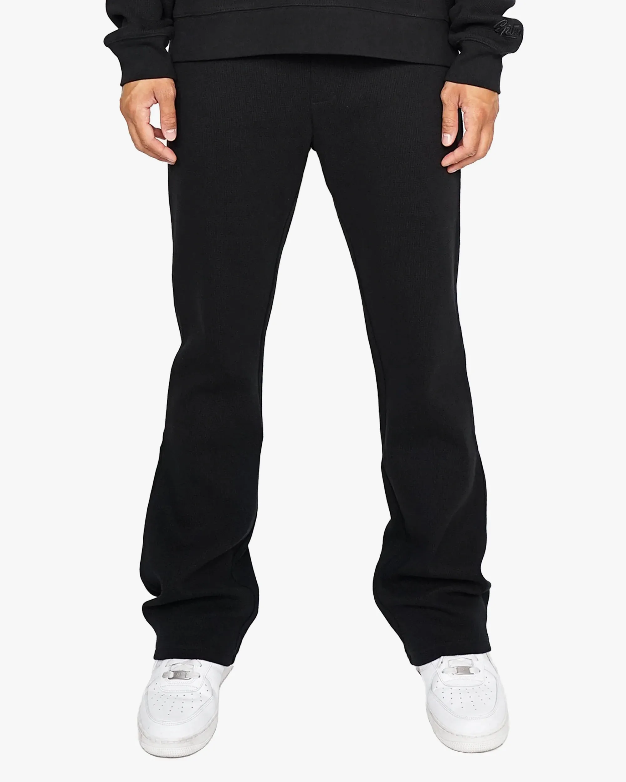 EPTM THERMAL FLARE PANTS BLACK