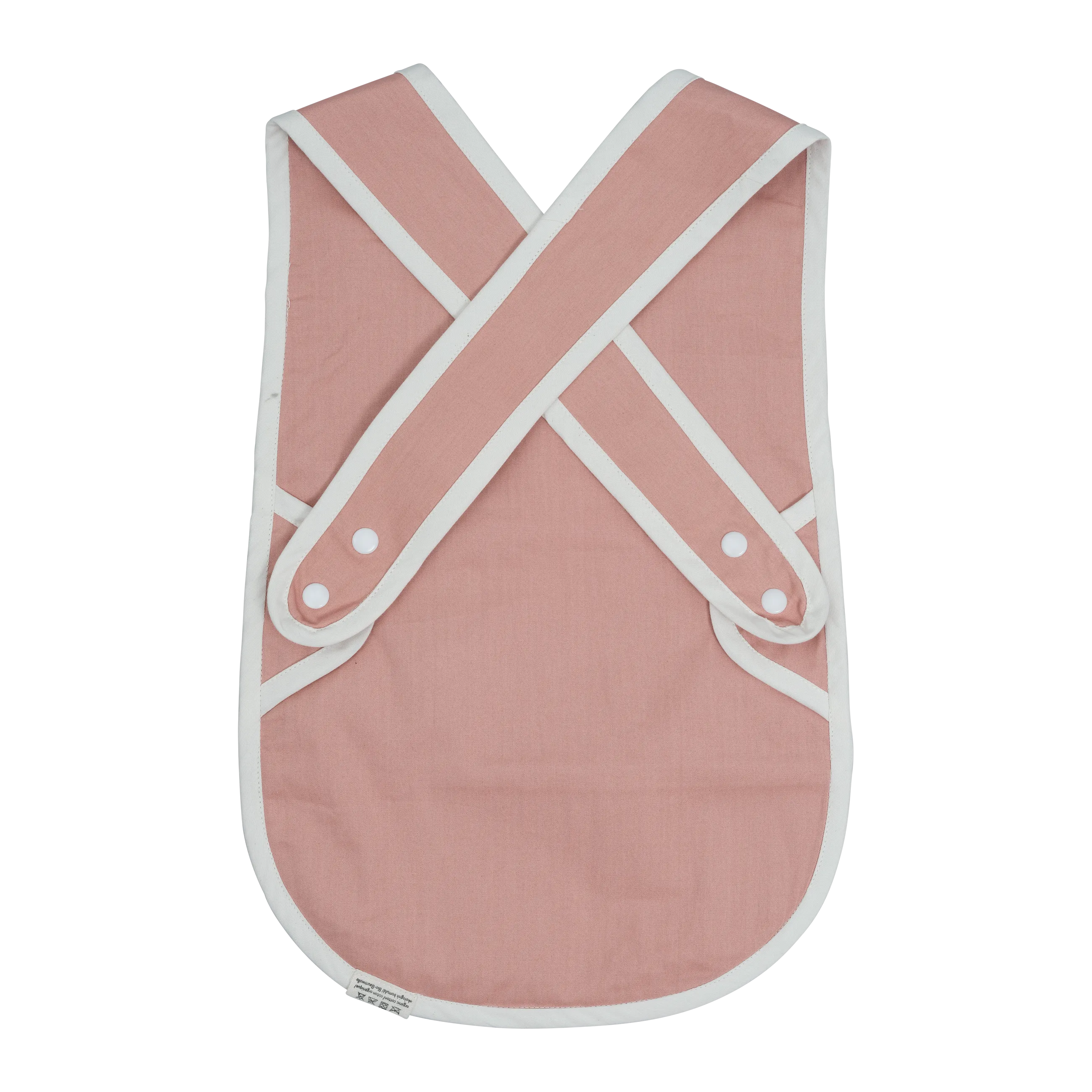 Fabelab Cross Back Bib - Old Rose