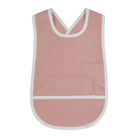 Fabelab Cross Back Bib - Old Rose