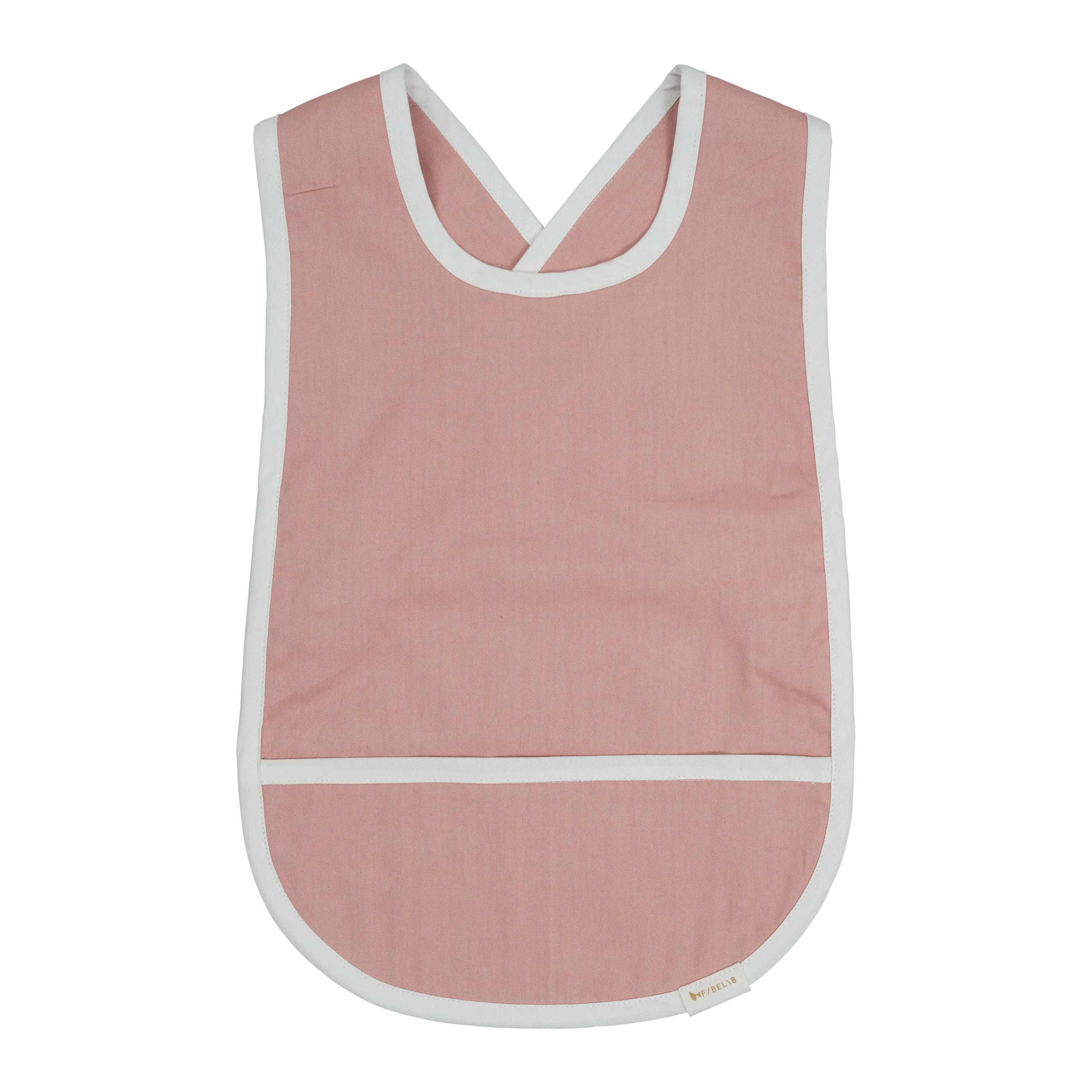 Fabelab Cross Back Bib - Old Rose