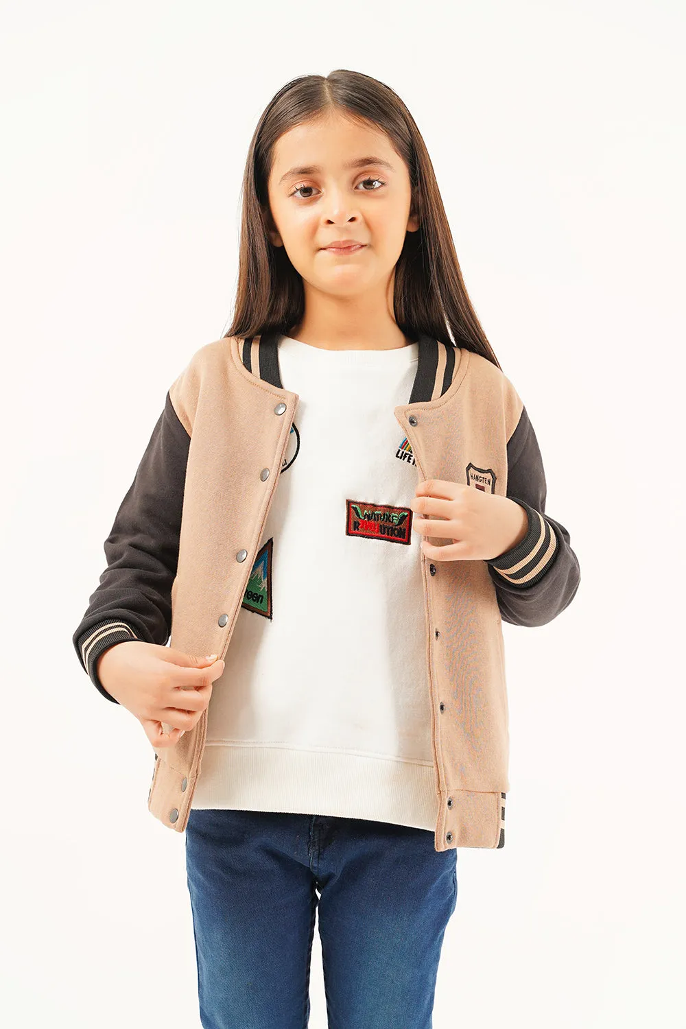 Girl's Front Zip Jacket