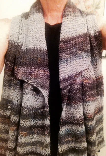 Greyscale Shawl Pattern Only