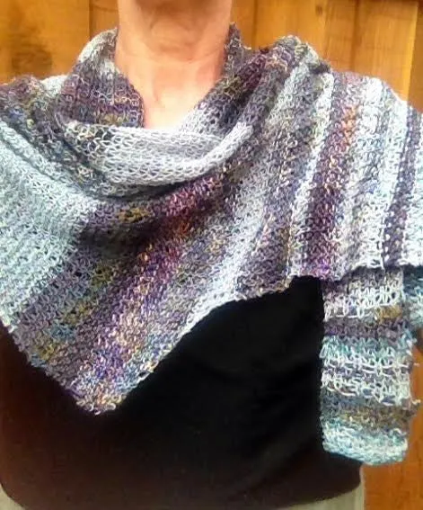 Greyscale Shawl Pattern Only