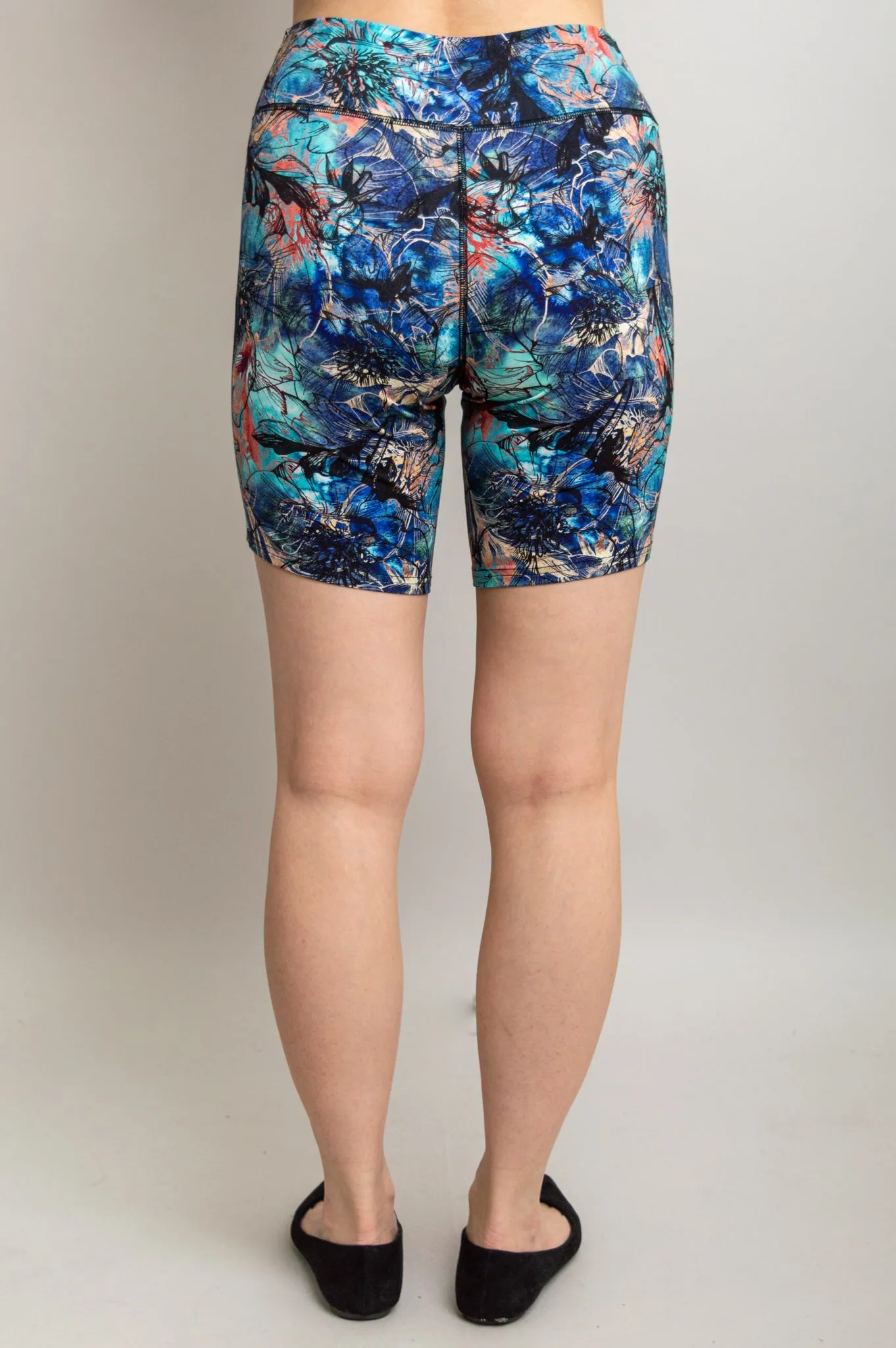 Hallie Shorts, Blue Dawn, Bamboo