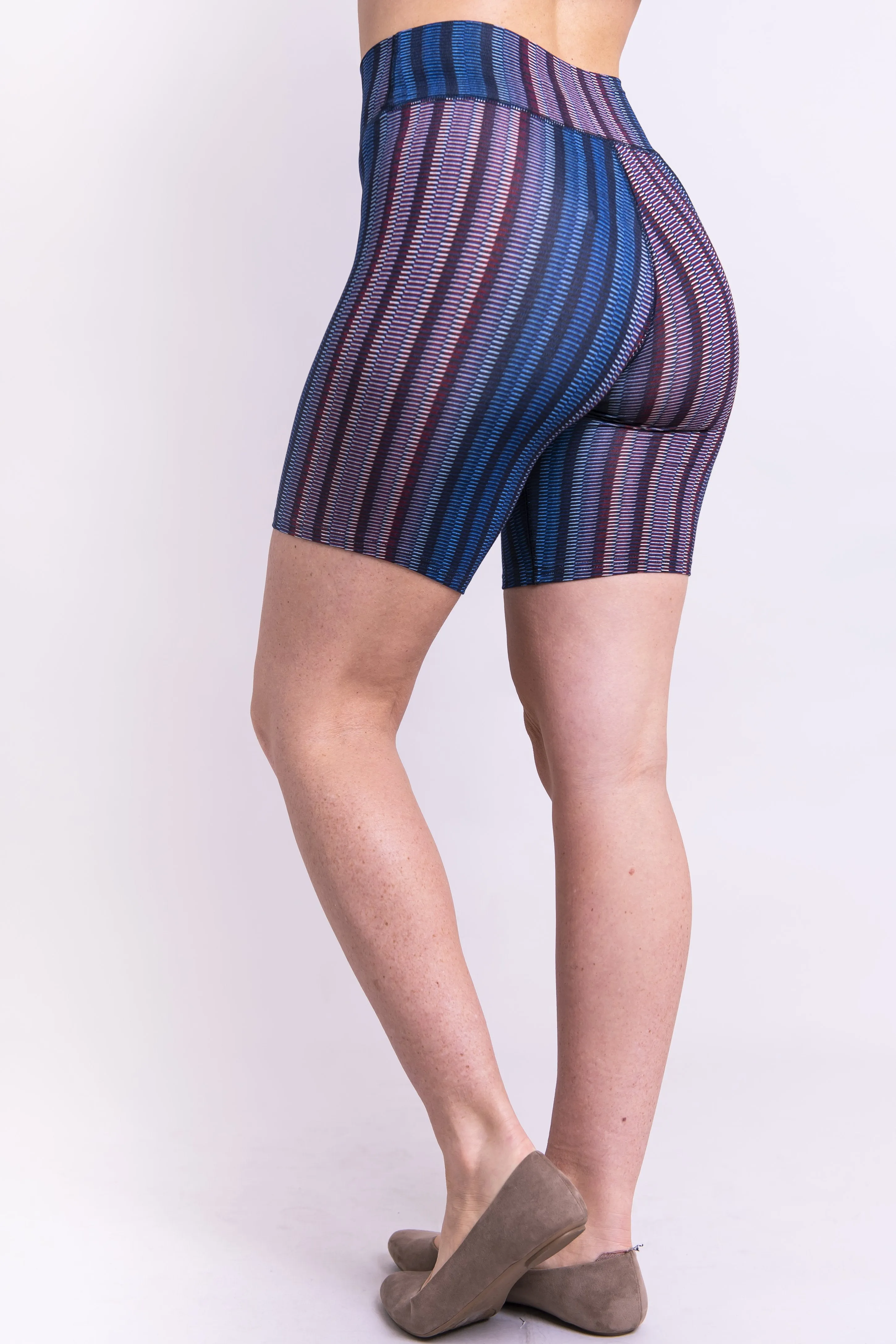 Hallie Shorts, Multi Ribbon, Bamboo